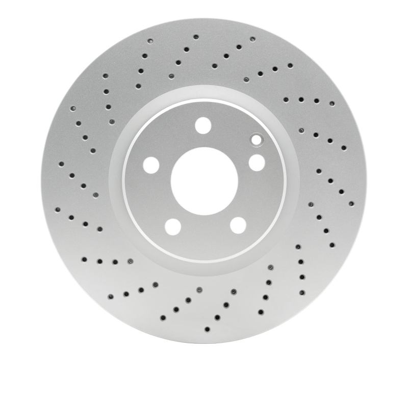 Mercedes-Benz S600 Brake Rotor (1) - Front - R1 Concepts - GeoSPEC Coated Rotor - Drilled - `01-`03